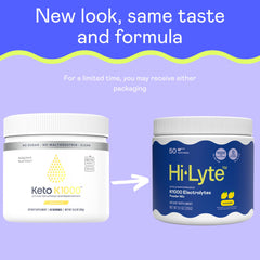 Hi-Lyte K1000 Lemonade pour ready for quick on-the-go hydration.