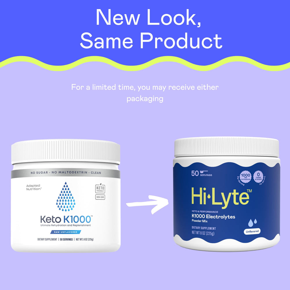 Measuring scoop from Hi-Lyte K1000 for precise, repeatable hydration.