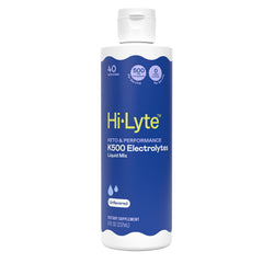 Hi-Lyte K500 unflavored bottle for keto-friendly hydration.