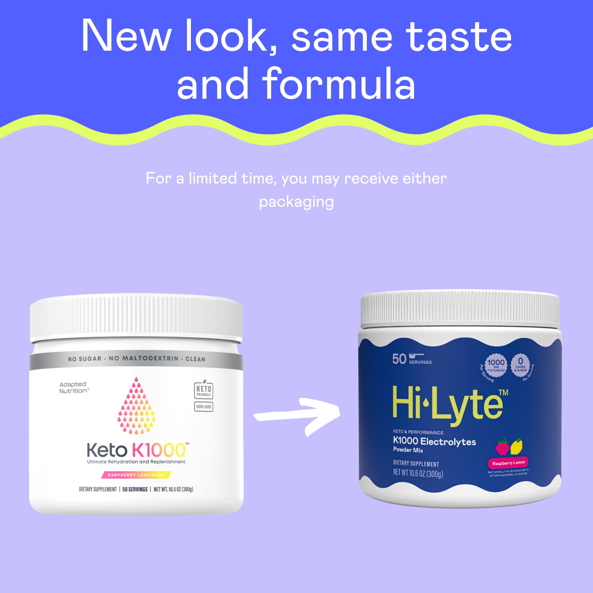 Scoop included for accurate serving size in Hi-Lyte Keto K1000