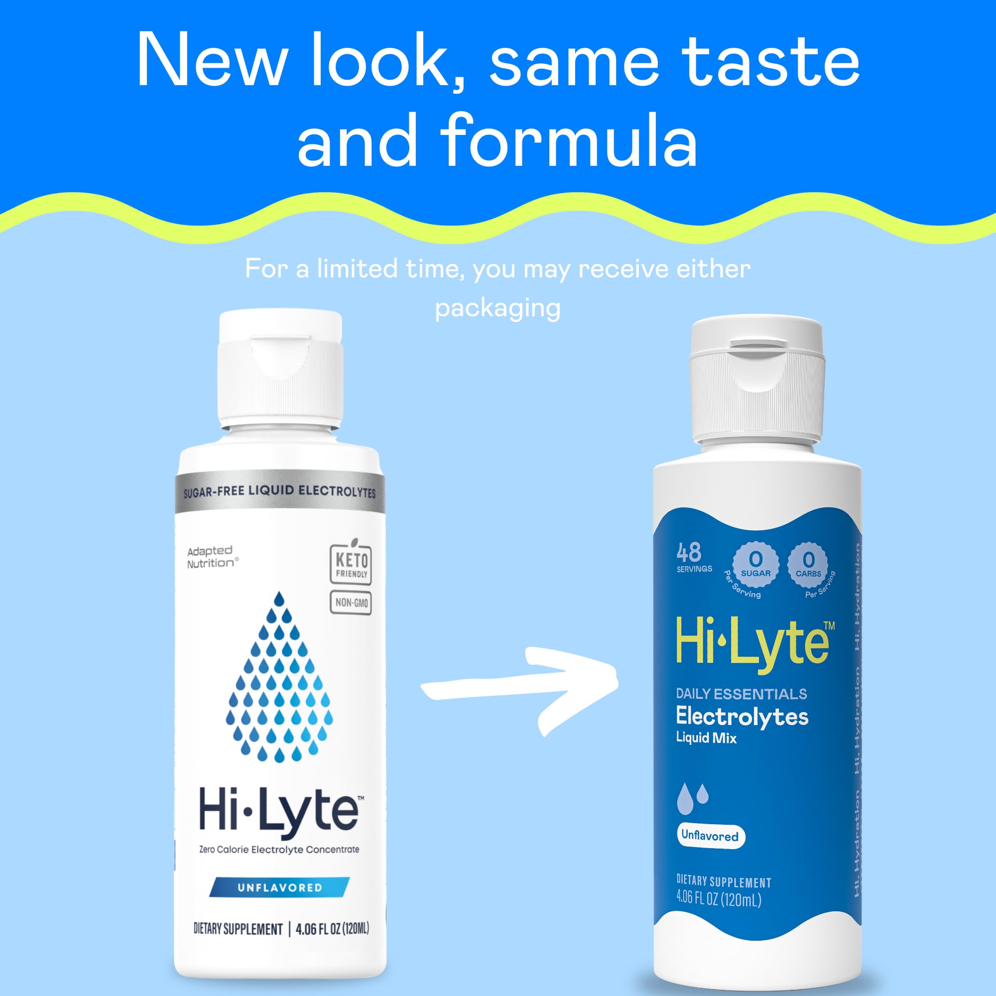 Hi-Lyte travel-size pack ready for hydration on the go.