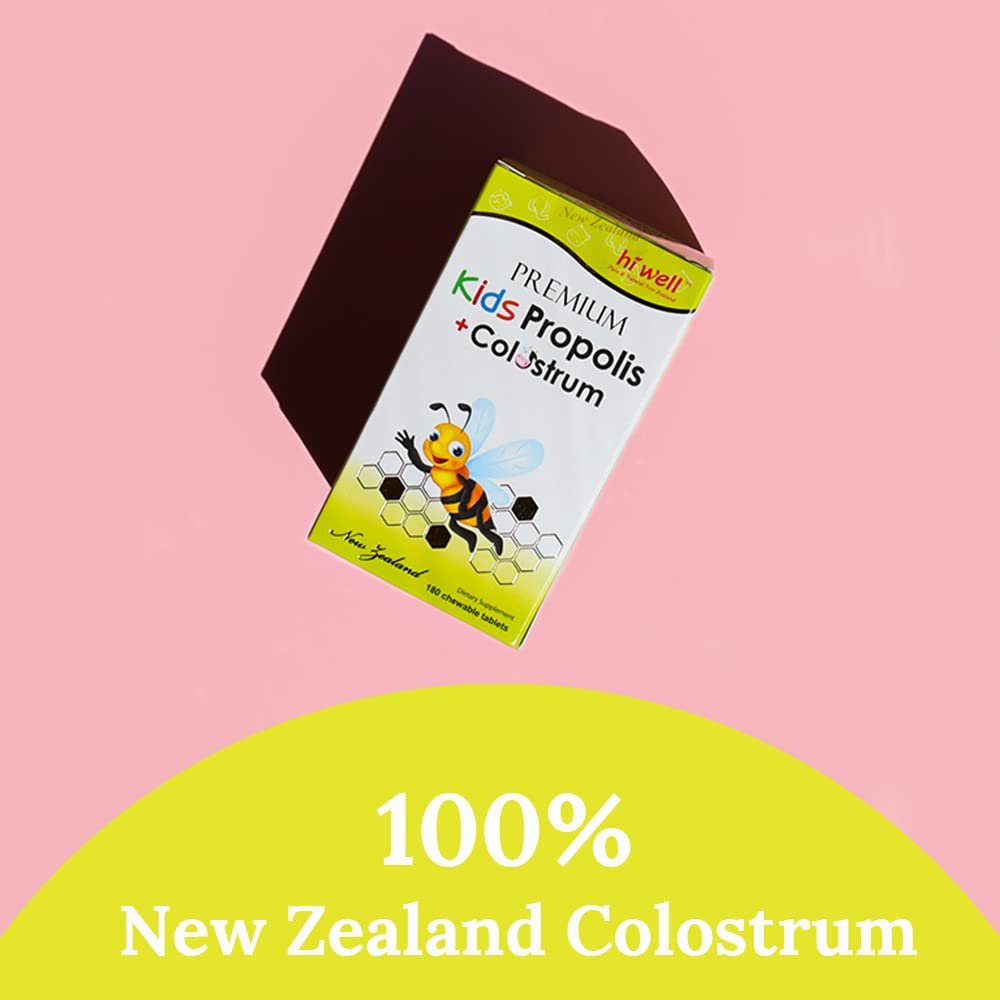 Hi Well Grass-Fed Colostrum tablets close-up, pasture-sourced nutrition for growing bodies