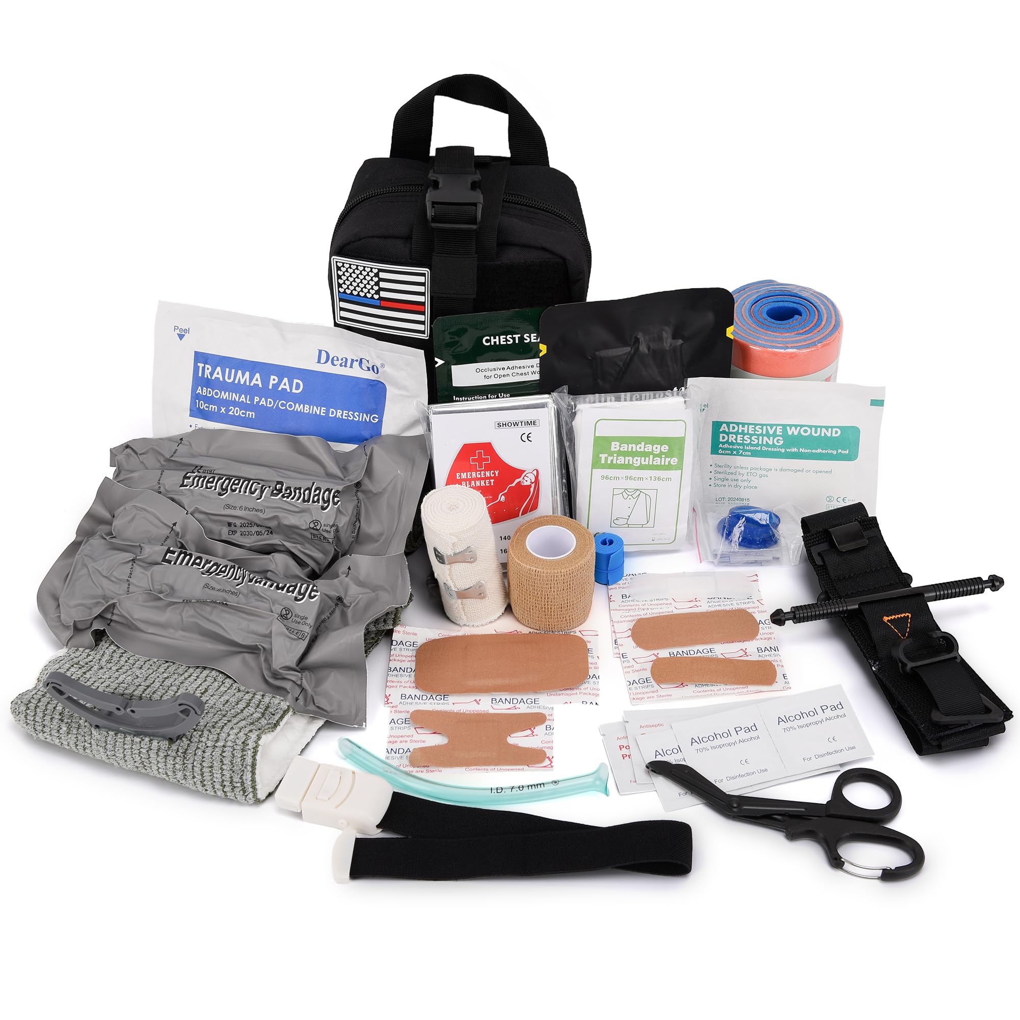 HidroPony IFAK hemostatic gauze detail for field wound management