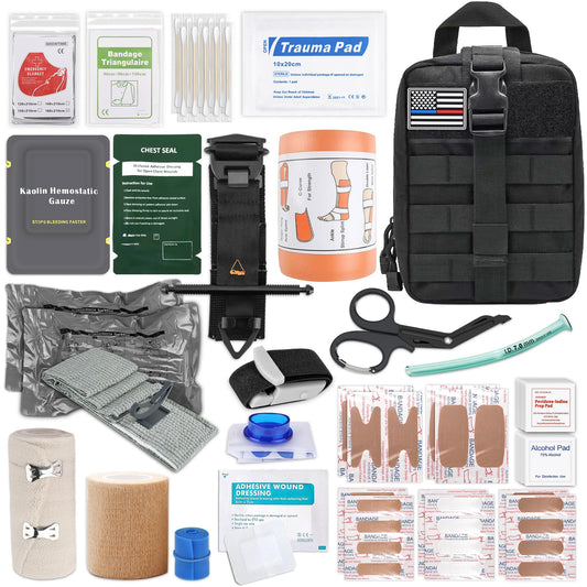 HidroPony IFAK tourniquet close-up highlights rapid bleeding control features