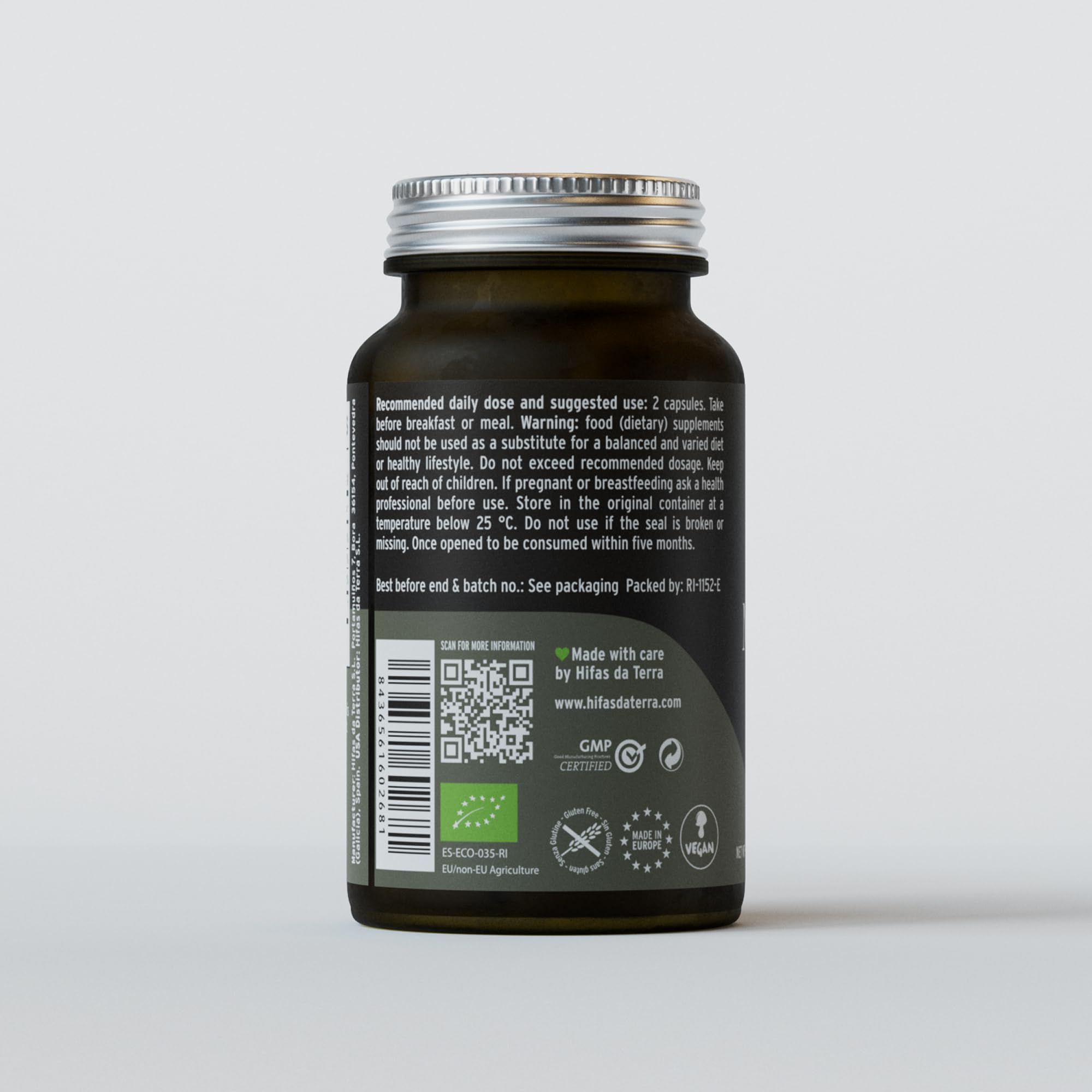 Authentic mushroom supplement visual tied to brain-boosting benefits