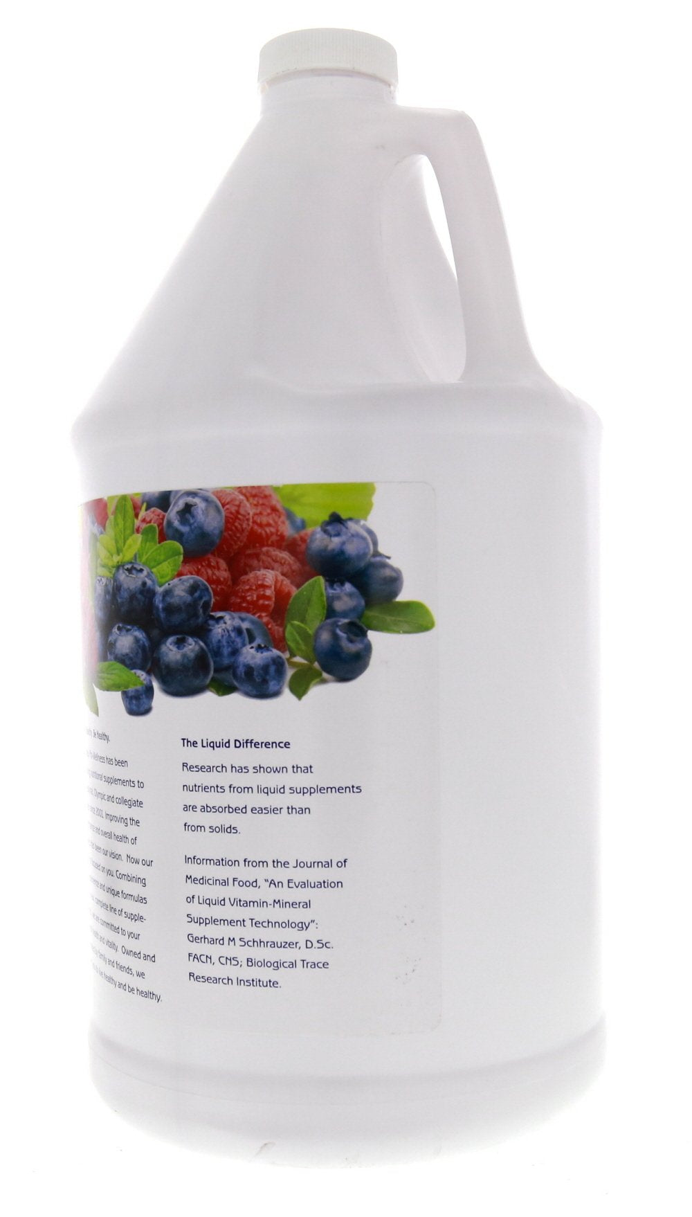 Close-up of High Performance Fitness 1st Step Energy D3 bottle label highlighting ingredients