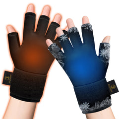 Highco Ice Gloves hand pain relief with targeted cold therapy in use