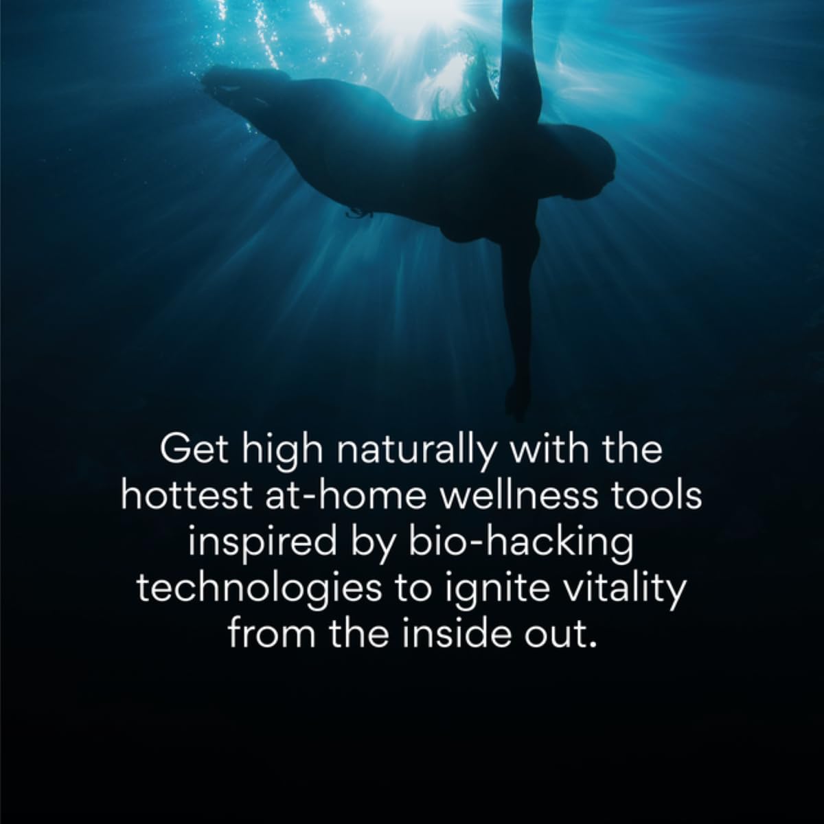 HigherDOSE Detox Drops bottle glow on label emphasizing skin radiance.
