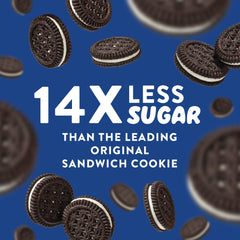 HighKey Keto Sandwich Cookies ingredients label highlighting gluten-free and keto-friendly.