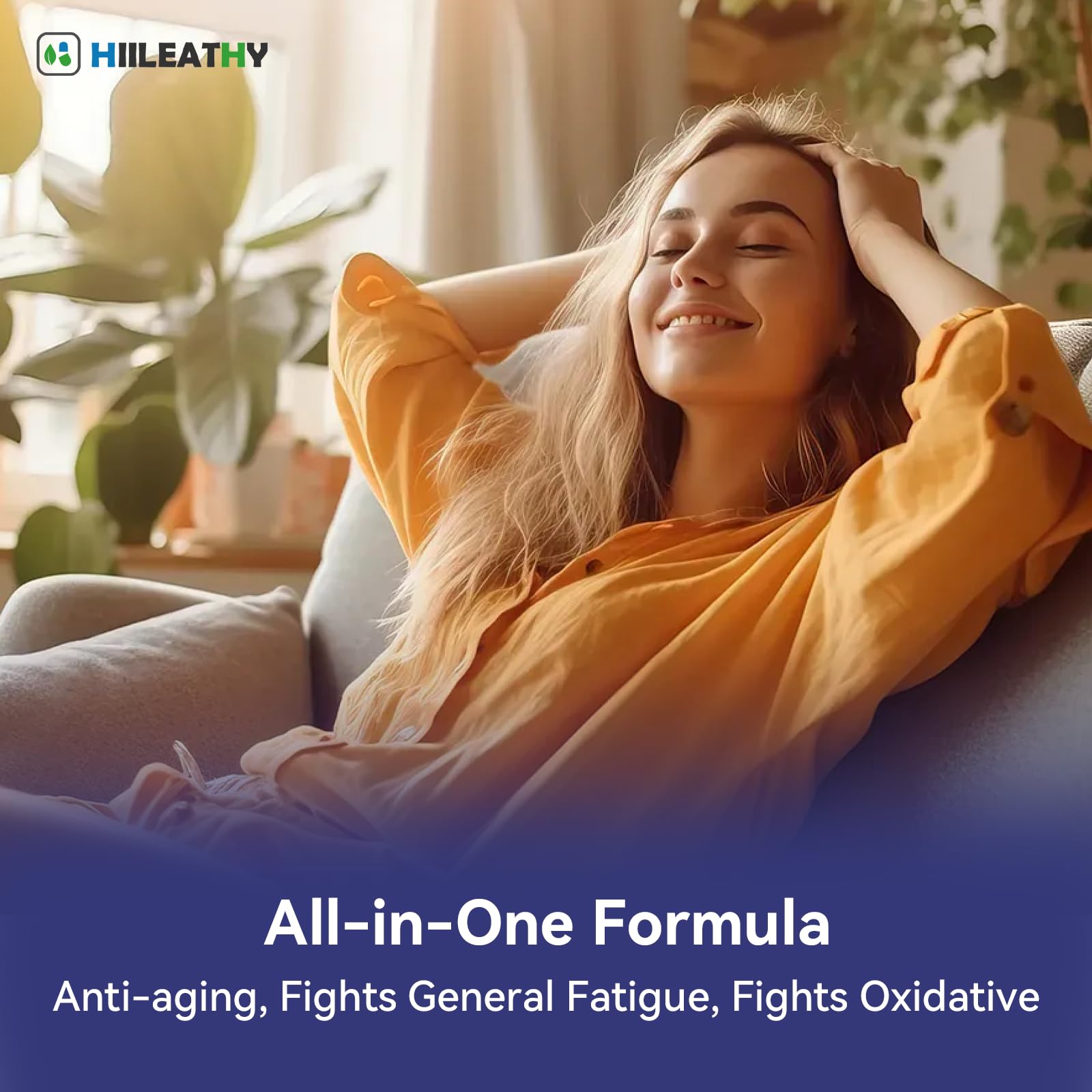 HIILEATHY NAD+ energy routine supports everyday performance.