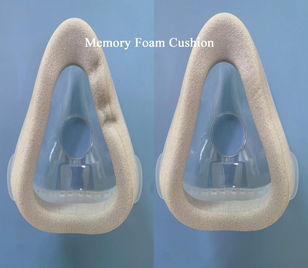 HILLDI Airtouch F20 cushion providing nose-mouth coverage for ergonomic fit.