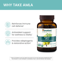 USDA Organic seal on Himalaya Amla packaging.