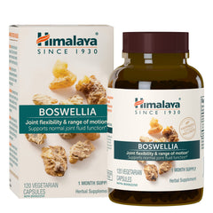 Himalaya Boswellia bottle front suggesting joint support potential