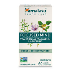 Himalaya Focused Mind bottle pour supports steady attention for daily use.