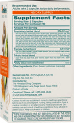 Himalaya GlucoCare bottle side view with label