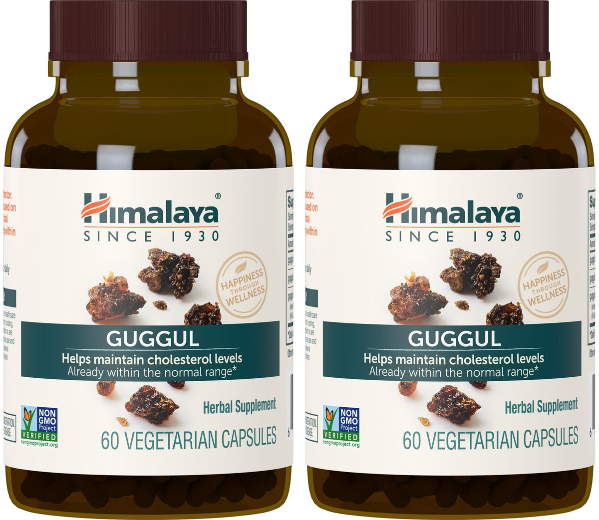 Himalaya Guggul bottle front for quick, daily wellness support