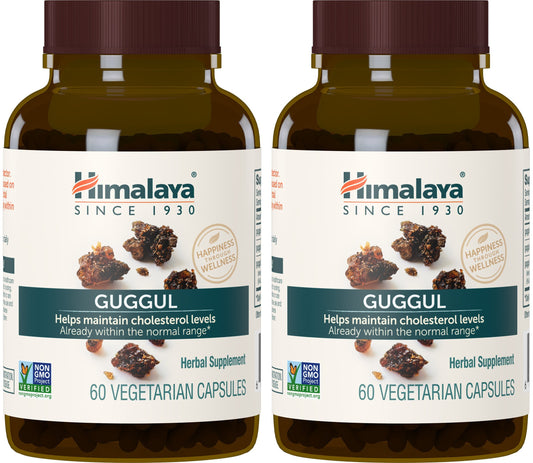 Himalaya Guggul bottle front for quick, daily wellness support