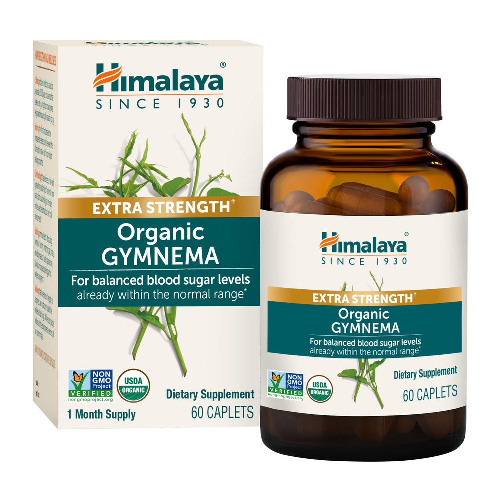 Himalaya Gymnema Sylvestre caplets bottle for daily wellness routine