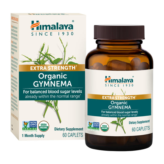 Himalaya Gymnema Sylvestre caplets bottle for daily wellness routine