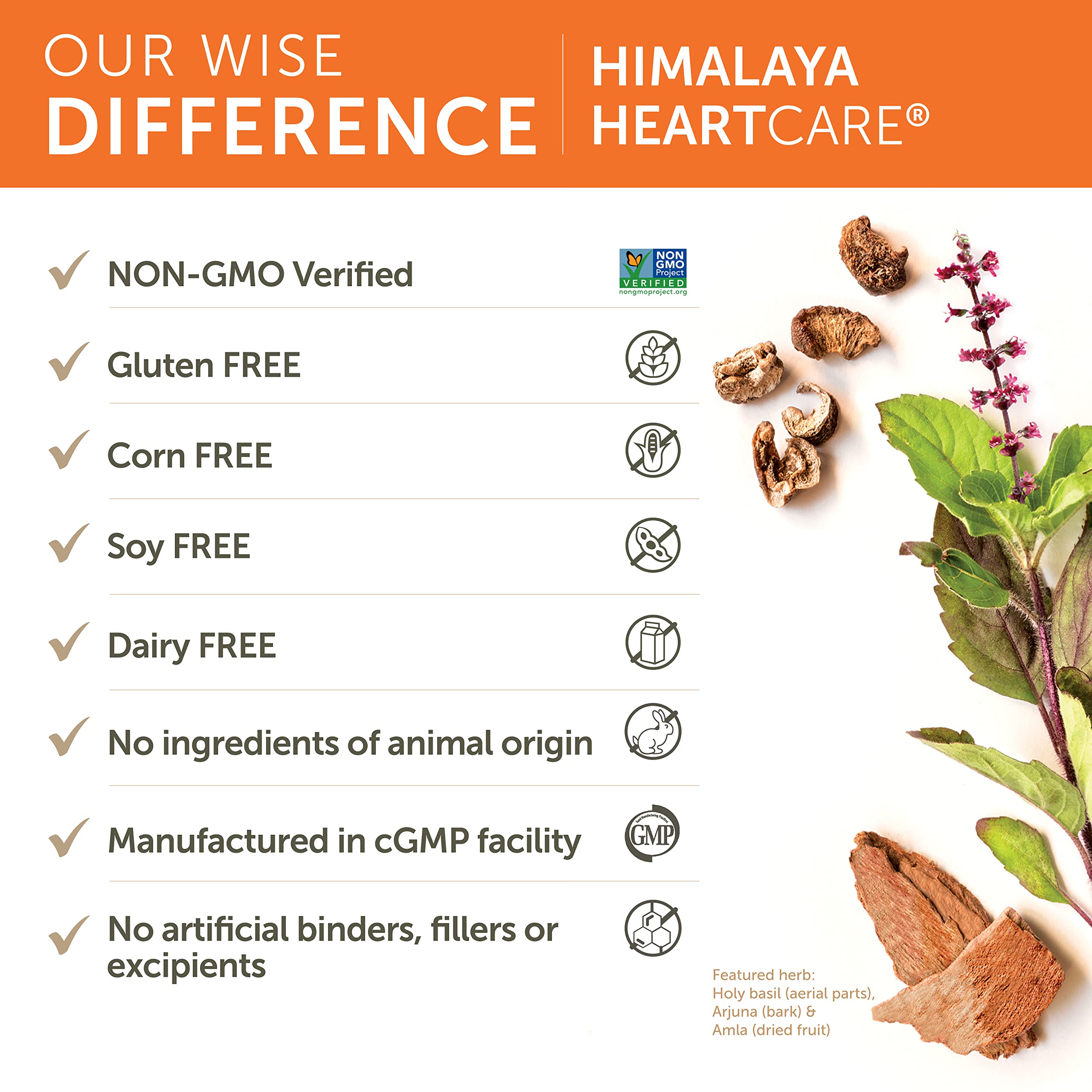 Himalaya HeartCare vegan formula capsule close-up under natural light for wellness