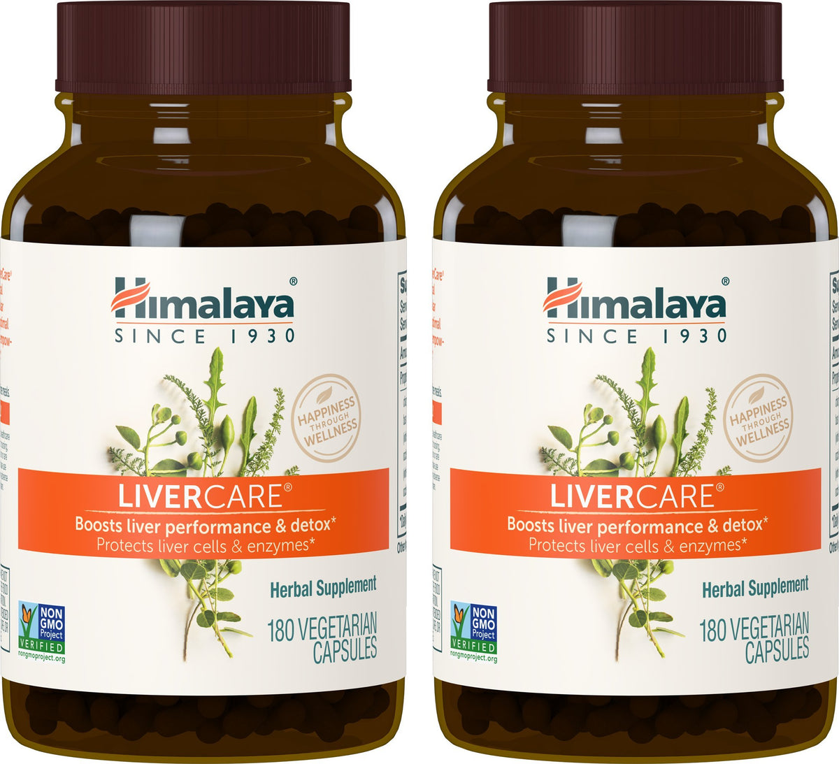 Himalaya LiverCare bottle for daily liver support and detox
