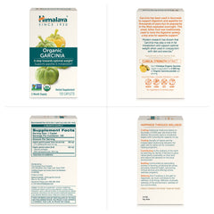 USDA Organic seal visible on Himalaya Garcinia Cambogia bottle