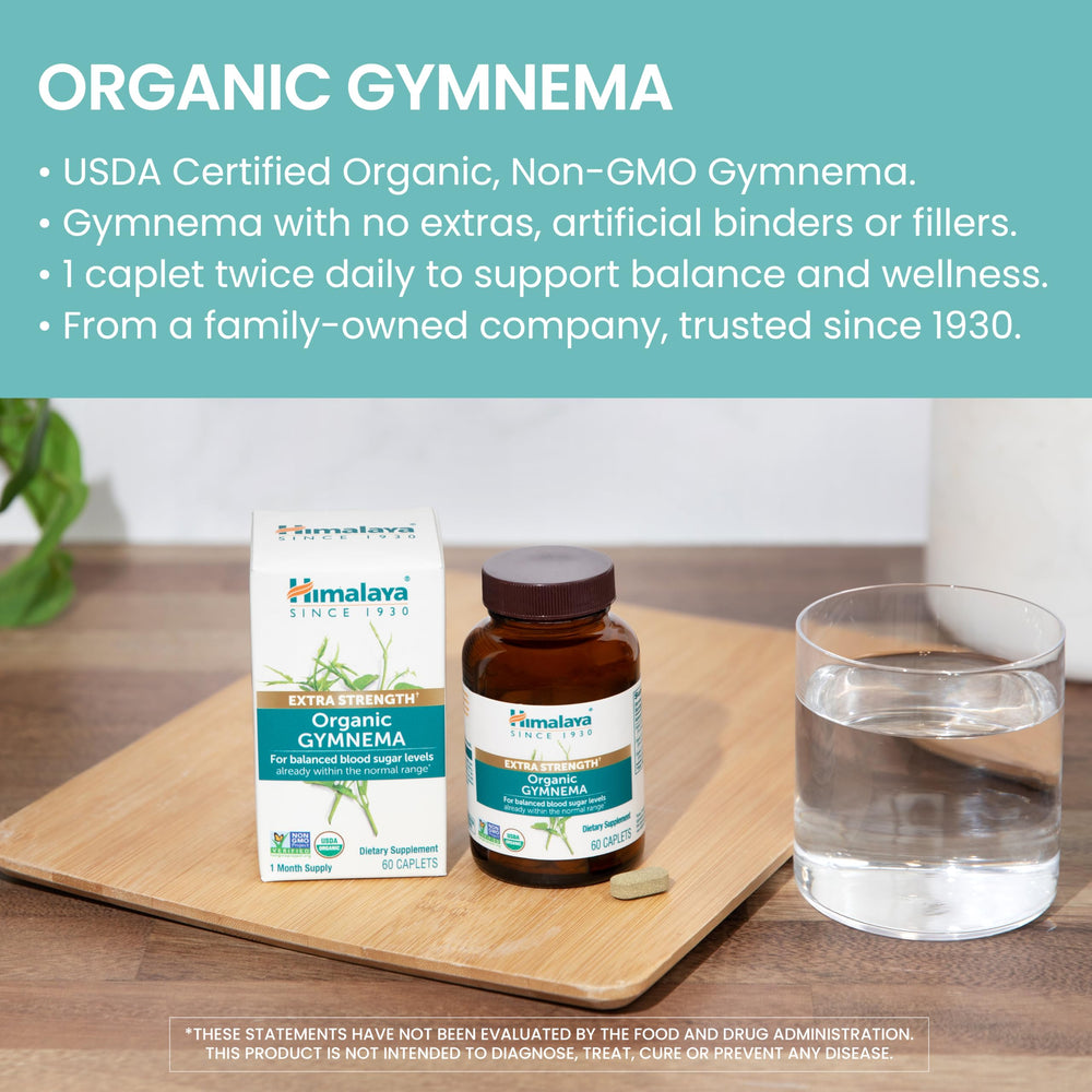Himalaya Organic Gymnema Sylvestre 60 caplets highlighted for potency and value