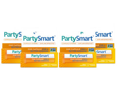 Himalaya PartySmart bottle cap close-up, convenient on-the-go capsule