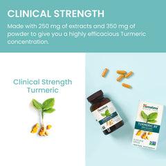 Himalaya Turmeric95 vegan capsules ready for daily routine.