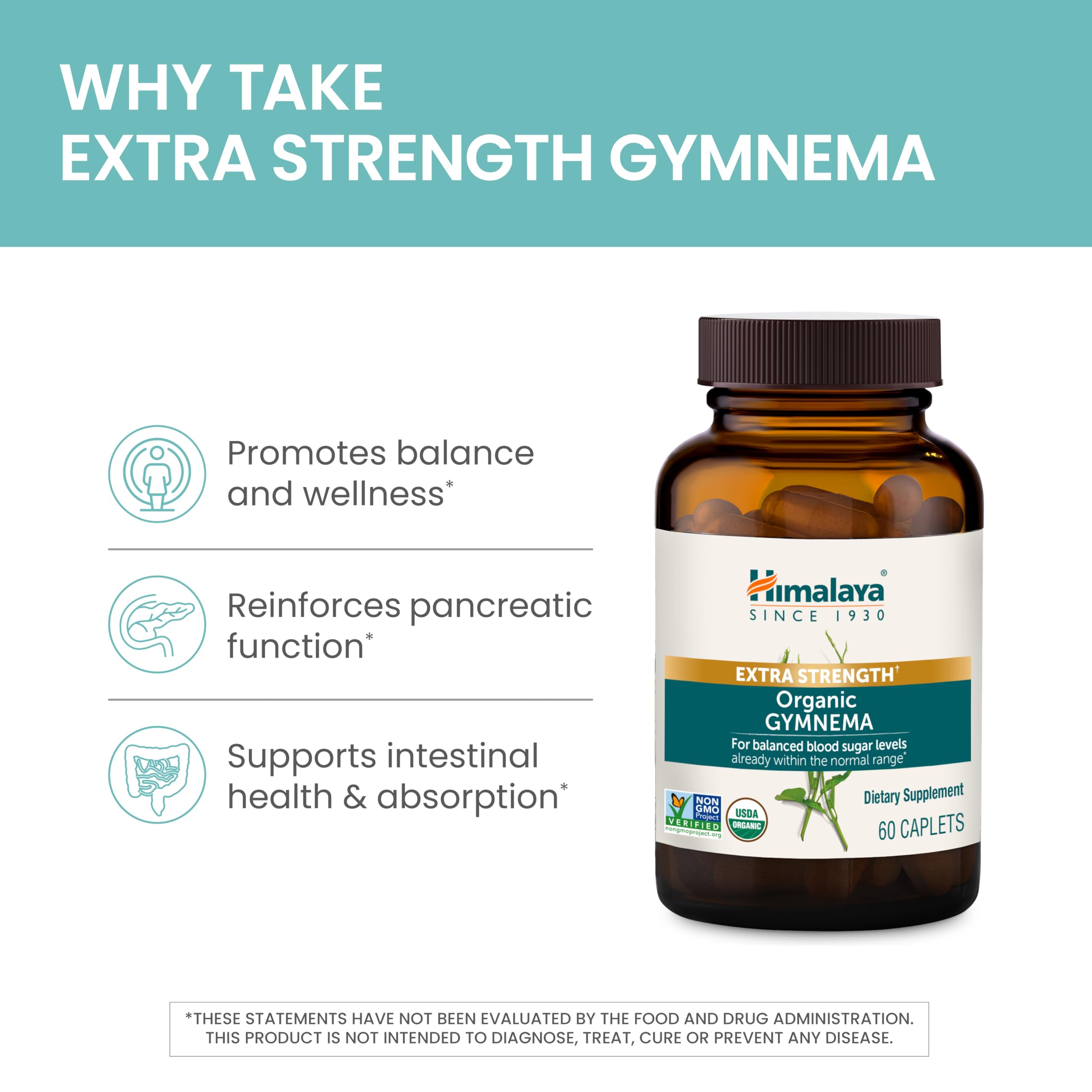 Himalaya USDA Organic label closeup reinforcing additive-free quality