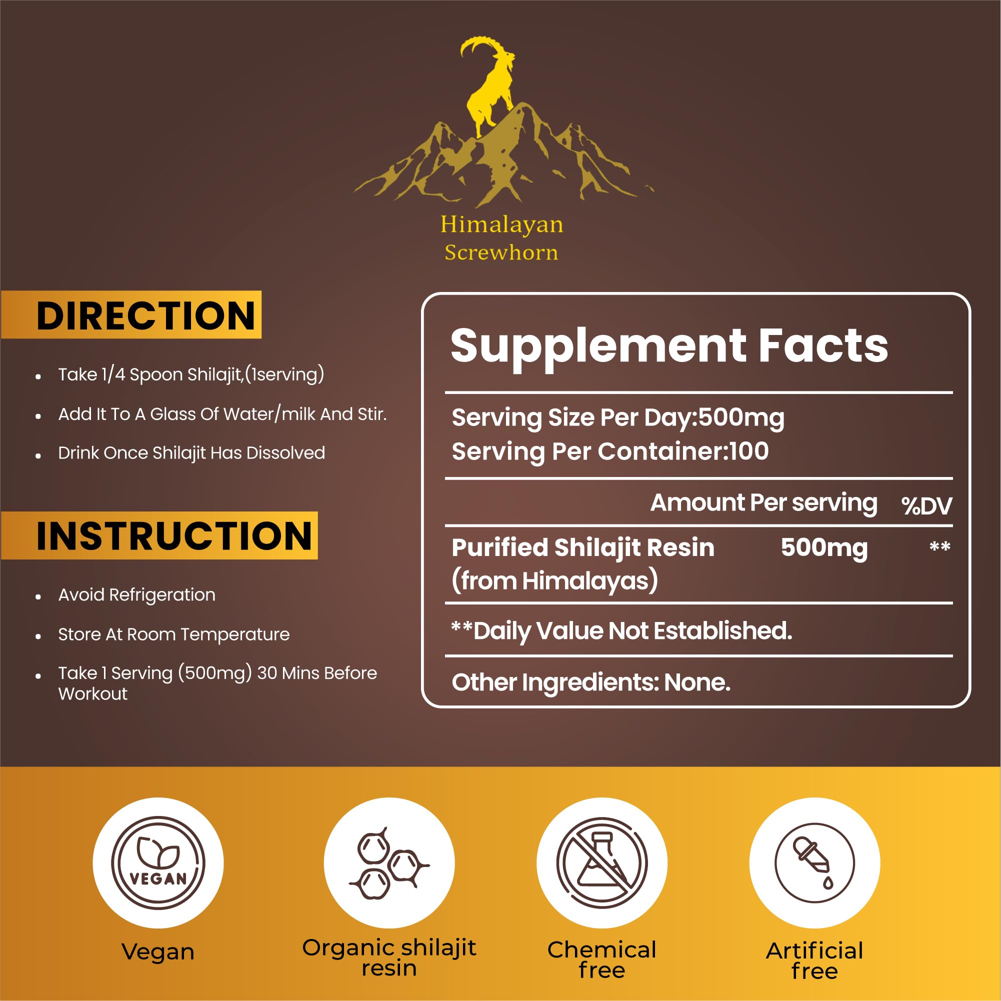 Himalayan Screwhorn Shilajit daily-use setup hints at ritual-friendly wellness routine.