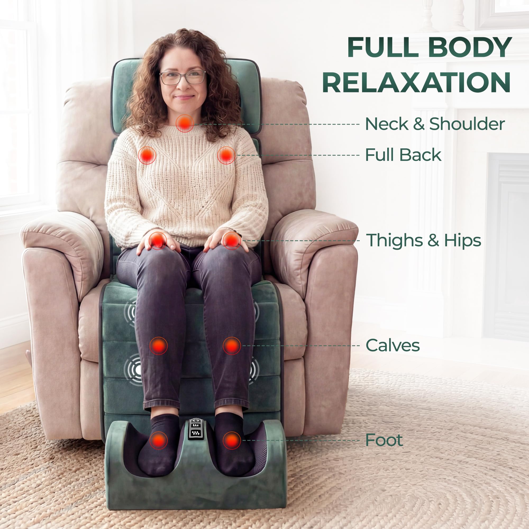Himouta heat levels display showing adjustable warmth.
