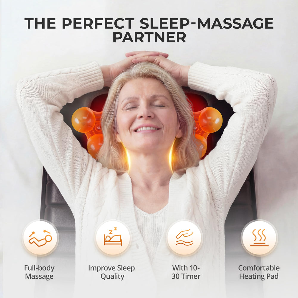 Himouta Shiatsu offers 9 intensity levels for personalized comfort.
