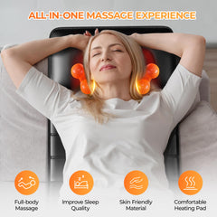Himouta Shiatsu detachable neck massager for targeted relief during breaks