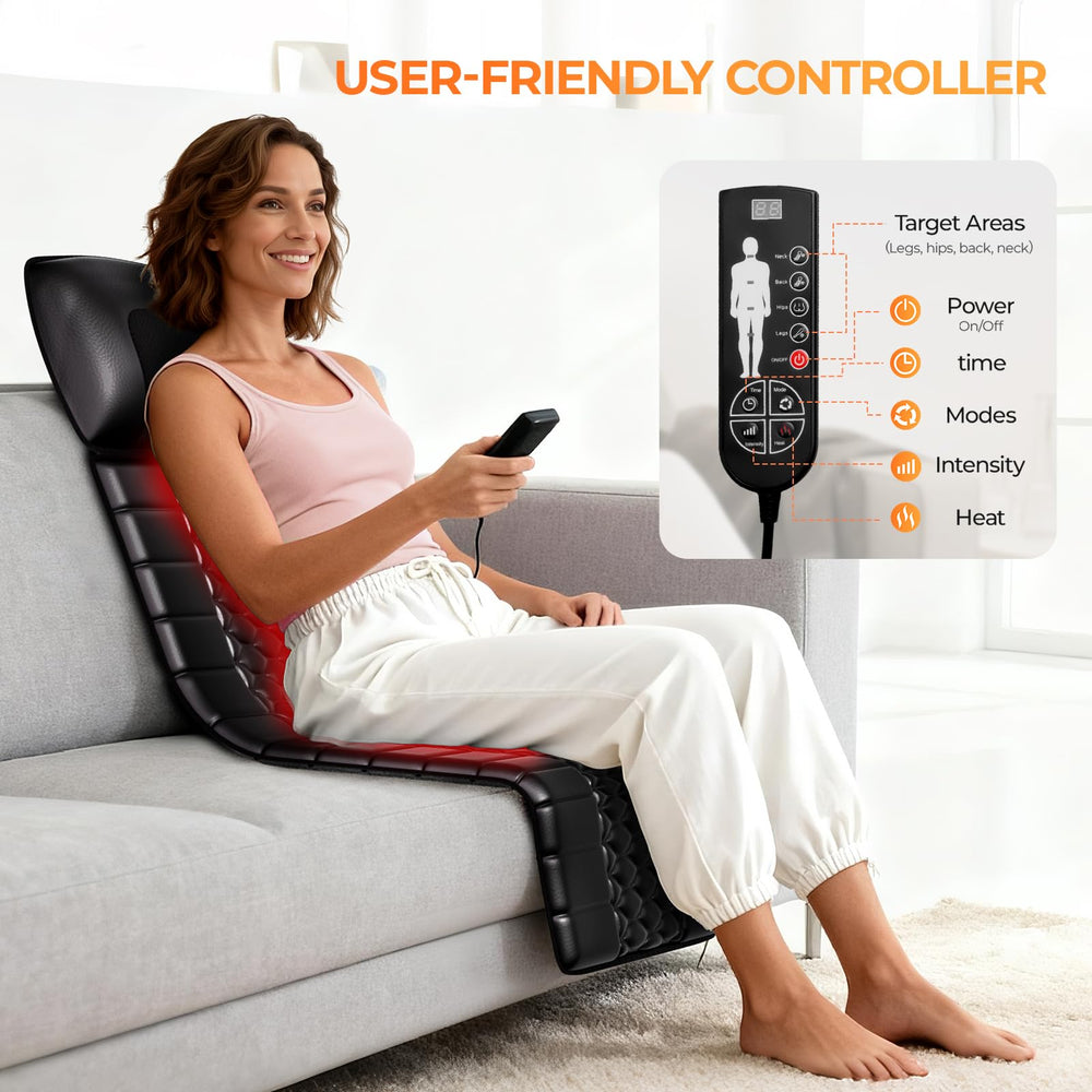 Himouta Shiatsu heating function adds warmth to massage sessions