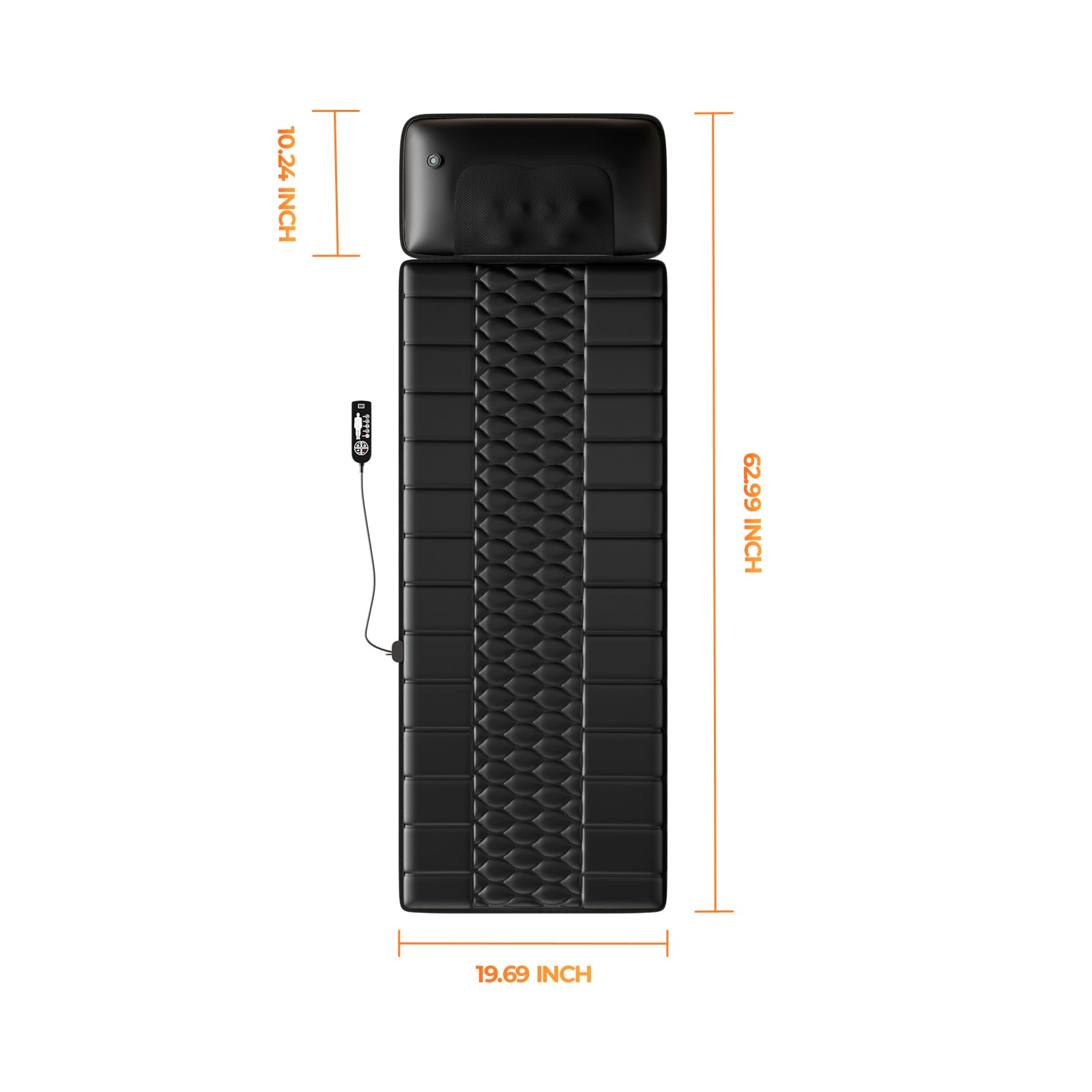 Himouta Shiatsu massage mat ideal for home or office relaxation.