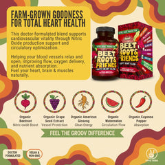 Hippie Farms Beet Root Capsules capsules close-up highlighting the natural formula.