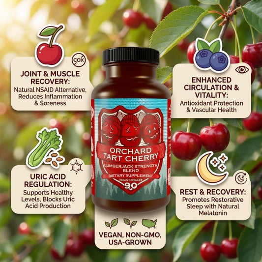 Hippie Farms Lumberjack Strength Blend capsules ready for daily wellness