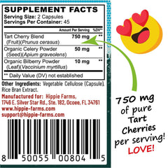 Hippie Farms packaging on kitchen counter, ideal for everyday supplementation