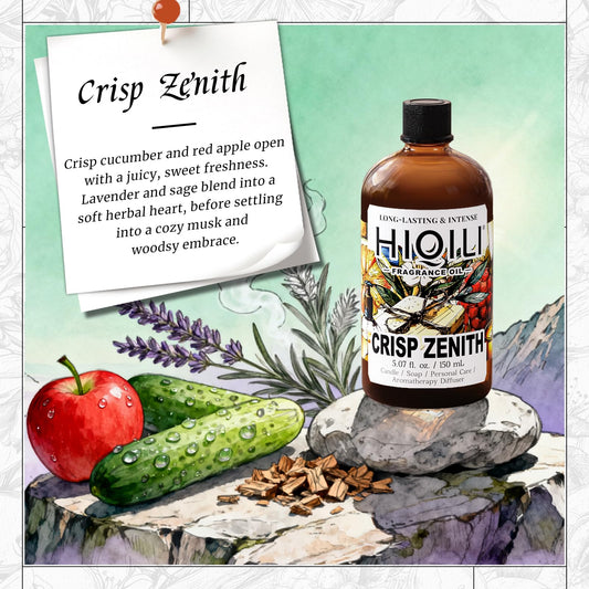HIQILI Crisp Zenith diffuser mist release for a crisp home scent