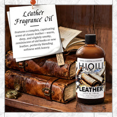 HIQILI Leather fragrance oil in diffuser-use for steady room scent