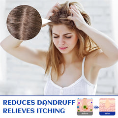 Drop a small amount of HIQILI rosemary oil into shampoo for refreshing scalp care.