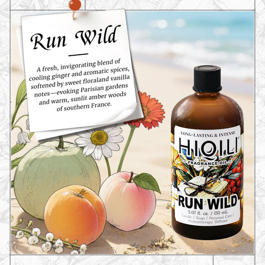 HIQILI Run Wild diffuser setup creates a serene room aroma