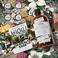 HIQILI Sea Salt Sage IFRA-certified fragrance for safe projects.