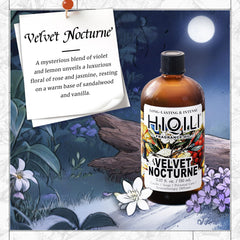 HIQILI Velvet Nocturne diffuser setup showing room-filling aroma