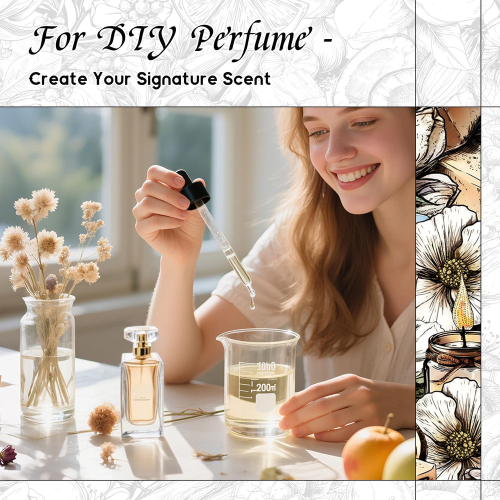 HIQILI White Musk fragrance oil for candle making, ensuring smooth blend and lasting aroma.