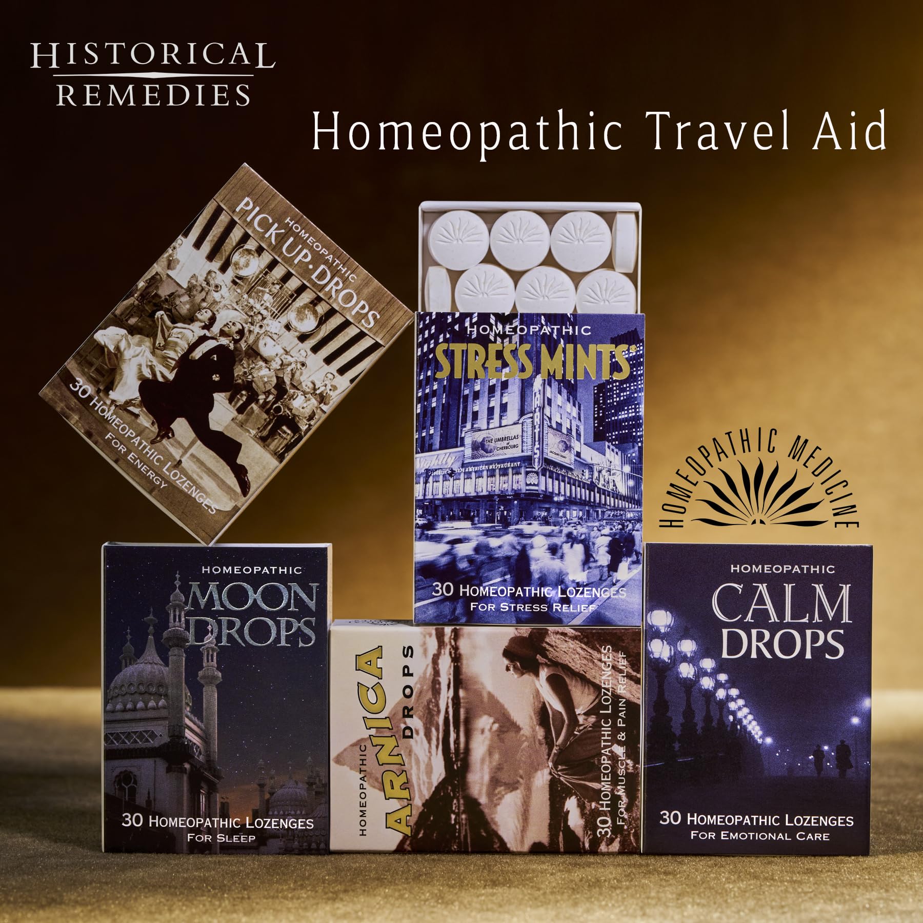 Moon Drops travel case ready for sleep on the go by Historical Remedies.