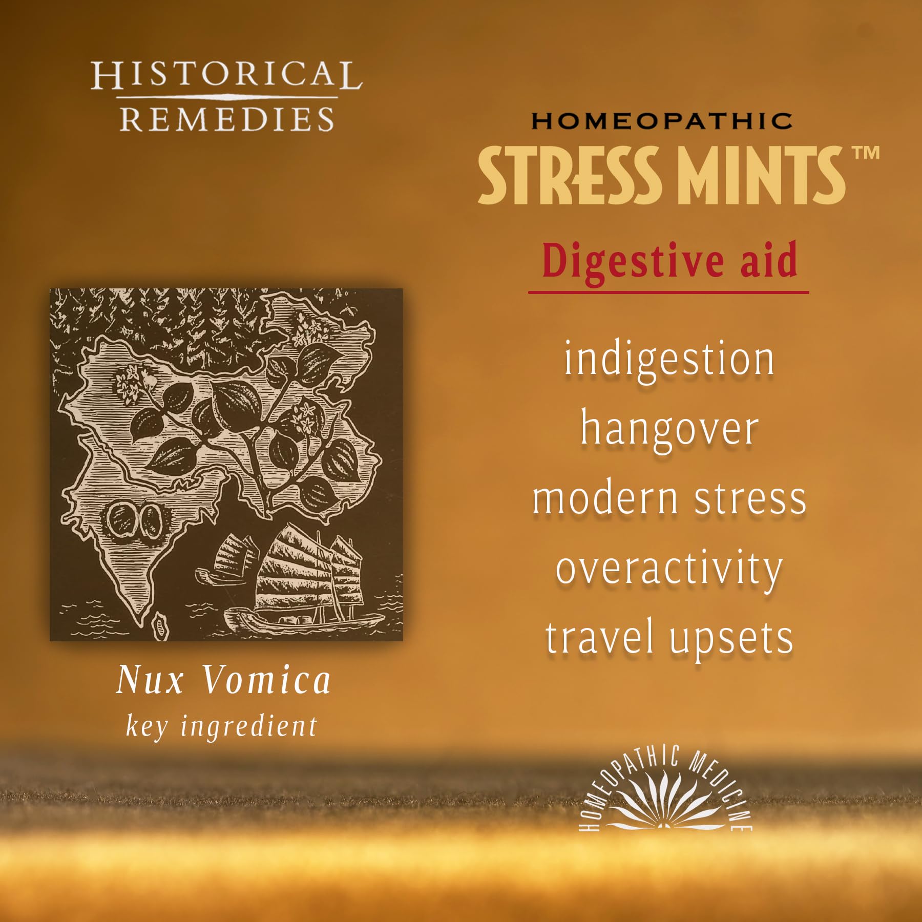 Historical Remedies Stress Mints vegan and gluten-free option for inclusive use.