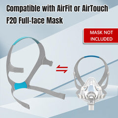 HITISPACE AirFit F20 headgear reinforced tips, steadier hold during sleep