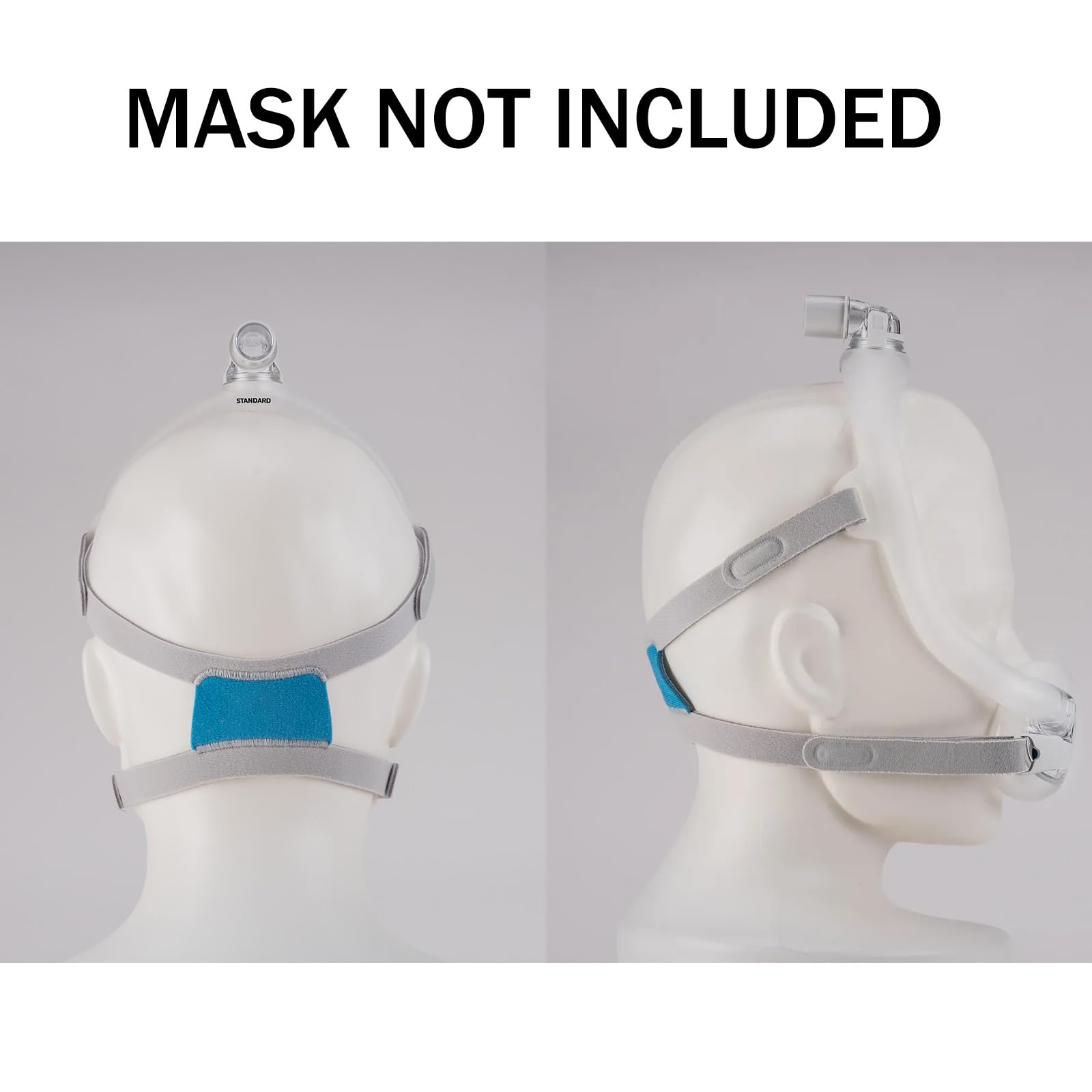 Hitispace headgear with magnetic clips for quick, secure fit adjustments.